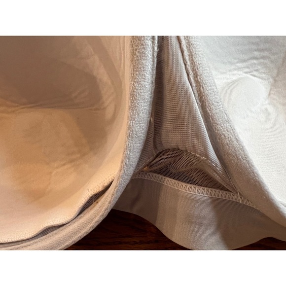 Cacique Lightly Lined Full Coverage Bra 44DDD Grey Blue Paisley Print Underwire - Picture 8 of 11